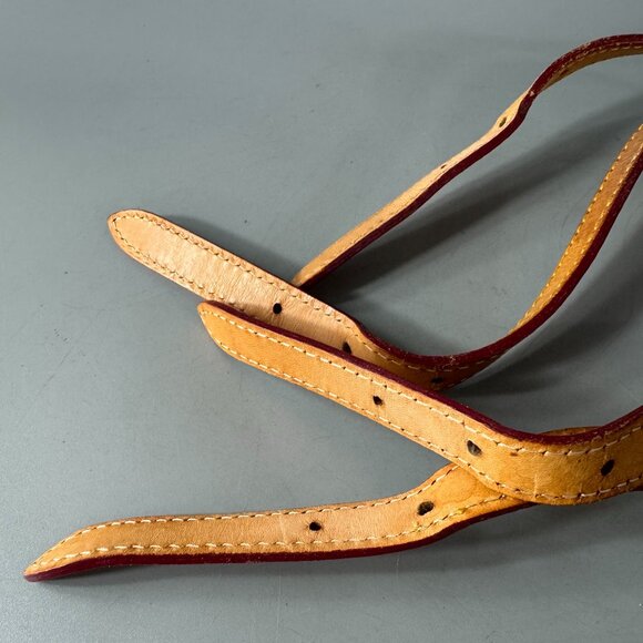 Dooney & Bourke Tan Leather Double Straps with Hanging Heart-shaped Charm - Picture 2 of 12